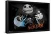 Disney Tim Burton's The Nightmare Before Christmas - Distorted Scream-Trends International-Framed Poster