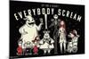 Disney Tim Burton's The Nightmare Before Christmas - Everybody Scream-Trends International-Mounted Poster