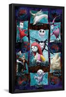 Disney Tim Burton's The Nightmare Before Christmas - Grid-Trends International-Framed Poster