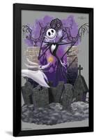 Disney Tim Burton's The Nightmare Before Christmas - Jack And Zero-Trends International-Framed Poster