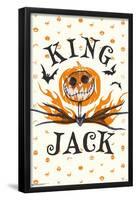 Disney Tim Burton's The Nightmare Before Christmas - King Jack-Trends International-Framed Poster