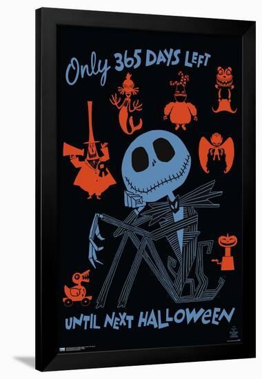 Disney Tim Burton's The Nightmare Before Christmas - Next Halloween-Trends International-Framed Poster