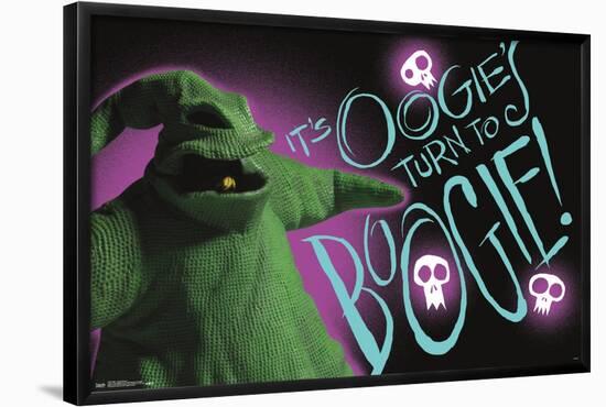 Disney Tim Burton's The Nightmare Before Christmas - Oogie Boogie-Trends International-Framed Poster