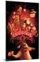 Disney Tim Burton's The Nightmare Before Christmas - Red Group-Trends International-Mounted Poster
