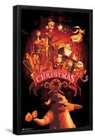 Disney Tim Burton's The Nightmare Before Christmas - Red Group-Trends International-Framed Poster