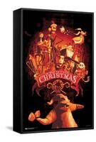 Disney Tim Burton's The Nightmare Before Christmas - Red Group-Trends International-Framed Stretched Canvas