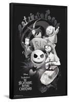 Disney Tim Burton's The Nightmare Before Christmas - Rip-Trends International-Framed Poster