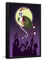 Disney Tim Burton's The Nightmare Before Christmas - Sandy Claws-Trends International-Framed Poster