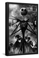 Disney Tim Burton's The Nightmare Before Christmas - Shadows-Trends International-Framed Poster