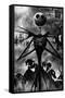 Disney Tim Burton's The Nightmare Before Christmas - Shadows-Trends International-Framed Stretched Canvas