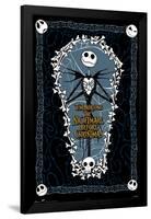 Disney Tim Burton's The Nightmare Before Christmas - Skellington-Trends International-Framed Poster