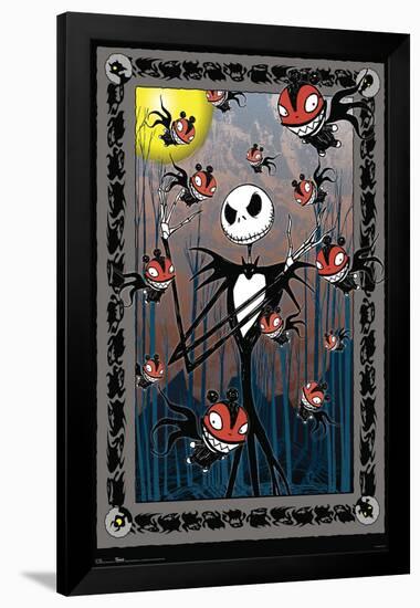 Disney Tim Burton's The Nightmare Before Christmas - Tarot-Trends International-Framed Poster