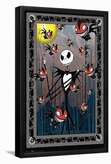 Disney Tim Burton's The Nightmare Before Christmas - Tarot-Trends International-Framed Poster