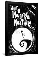 Disney Tim Burton's The Nightmare Before Christmas - Wonderful-Trends International-Framed Poster