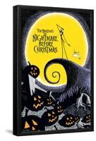 Disney Tim Burton's The Nightmare Before Christmas-Trends International-Framed Poster