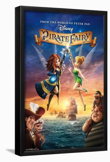 Disney Tinker Bell - Pirate Fairy-Trends International-Framed Poster