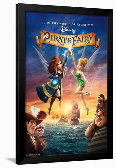 Disney Tinker Bell - Pirate Fairy-Trends International-Framed Poster