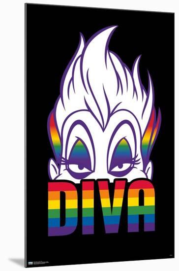 Disney - Ursula - Diva-Trends International-Mounted Poster