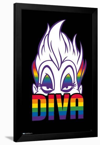 Disney - Ursula - Diva-Trends International-Framed Poster