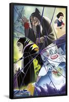 DISNEY VILLAINS - COLLAGE-null-Framed Poster