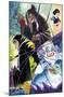 Disney VIllains - Collage-Trends International-Mounted Poster