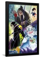 Disney VIllains - Collage-Trends International-Framed Poster