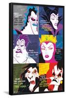 Disney Villains - Grid-Trends International-Framed Poster