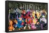 Disney Villains - Group Pose-Trends International-Framed Poster