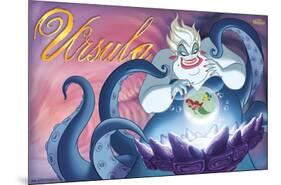 Disney Villains - Ursula-Trends International-Mounted Poster