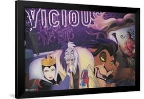 Disney Villains - Vicious-Trends International-Framed Poster