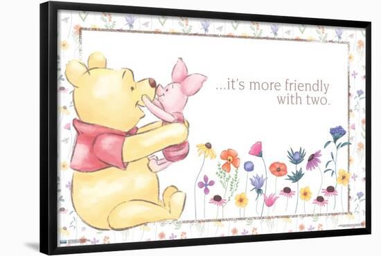Disney Winnie the Pooh - 95th Anniversary-Trends International-Framed Poster