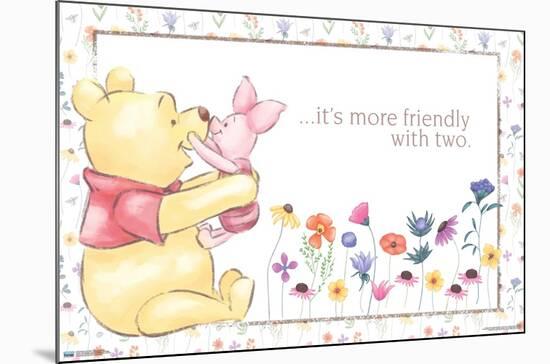 Disney Winnie the Pooh - 95th Anniversary-Trends International-Mounted Poster