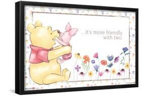 Disney Winnie the Pooh - 95th Anniversary-Trends International-Framed Poster