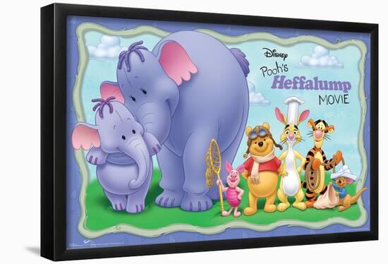Disney Winnie The Pooh - Heffalump-Trends International-Framed Poster