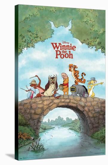 Disney Winnie The Pooh: Movie - One Sheet-Trends International-Stretched Canvas