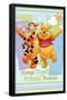 Disney Winnie The Pooh - Pooh and Tigger-Trends International-Framed Poster