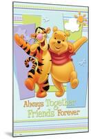 Disney Winnie The Pooh - Pooh and Tigger-Trends International-Mounted Poster