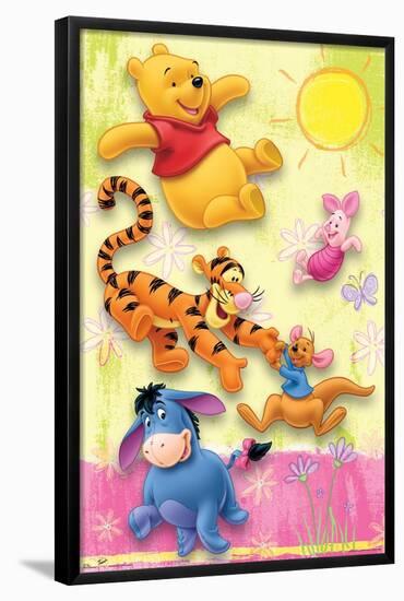 Disney Winnie The Pooh - Sunshine-Trends International-Framed Poster