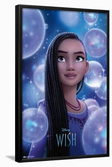 Disney Wish - Asha One Sheet-Trends International-Framed Poster