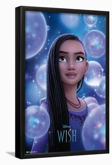 Disney Wish - Asha One Sheet-Trends International-Framed Poster