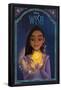 Disney Wish - Asha & Star-Trends International-Framed Poster