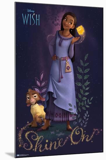 Disney Wish - Asha-Trends International-Mounted Poster