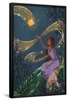 Disney Wish - Collage Poster 2 (Asha & Star)-Trends International-Framed Poster