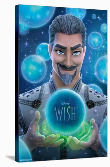 Disney Wish - King Magnifico One Sheet-Trends International-Stretched Canvas