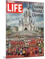 Disney World Opens, October 15, 1971-Yale Joel-Mounted Photographic Print