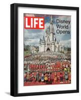 Disney World Opens, October 15, 1971-Yale Joel-Framed Photographic Print