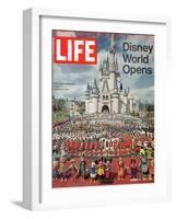 Disney World Opens, October 15, 1971-Yale Joel-Framed Photographic Print