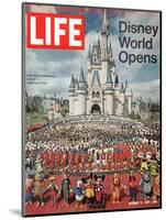 Disney World Opens, October 15, 1971-Yale Joel-Mounted Photographic Print