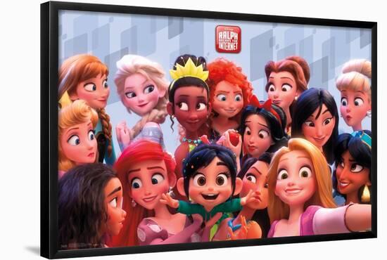 Disney Wreck It Ralph: Ralph Breaks The Internet - Princess-Trends International-Framed Poster