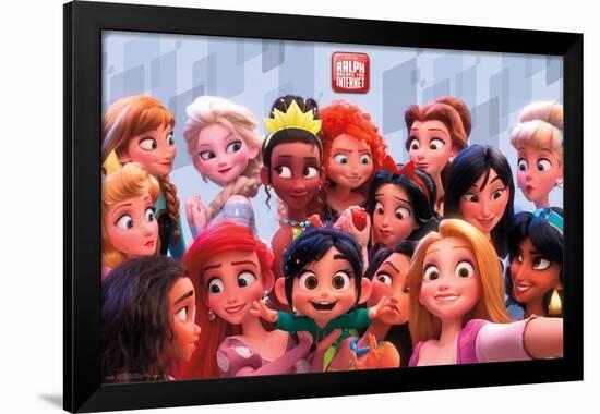Disney Wreck It Ralph: Ralph Breaks The Internet - Princess-Trends International-Framed Poster